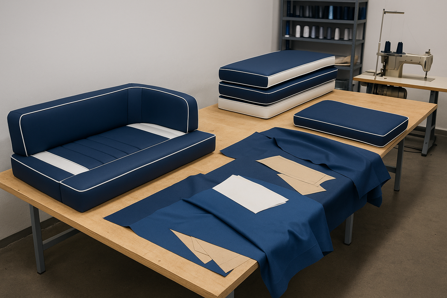 Skräddarsydda båtdynor i Göteborg